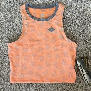 RABBIT XS Crop Hop (Cantaloupe) Crop Top